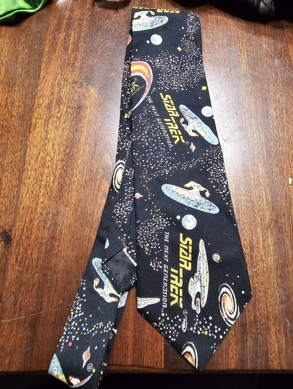 Black Star Trek Vintage Tie